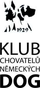 Logo: Klub chovatelů německých dog, z. s.