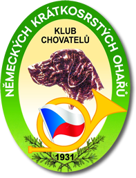 Logo: Klub chovatelů německých krátkosrstých ohařů ČR, z. s.